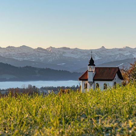 Ferienwohnung Bergpfote - Hund Herzlich Willkommen Scheidegg Exteriör bild