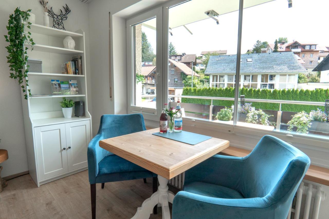 Ferienwohnung Bergpfote - Hund Herzlich Willkommen Scheidegg Exteriör bild
